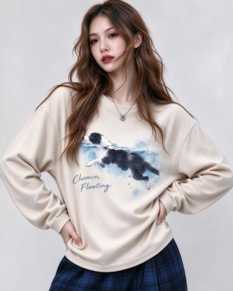边境牧羊犬 圆领卫衣 Border Collie Crewneck
